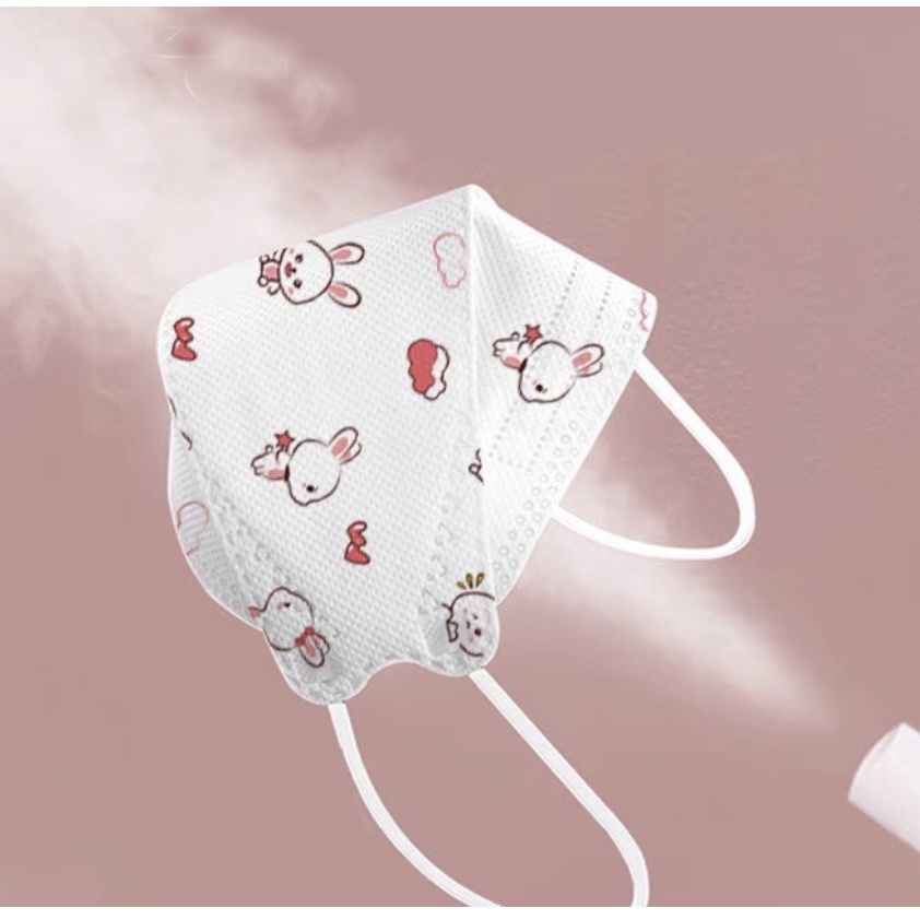 Gói 10 chiếc Khẩu trang trẻ em 4D - KF94
