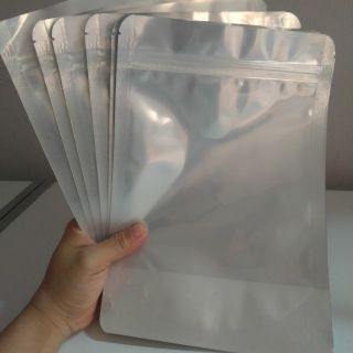 Túi zip đứng 1 mặt bạc đủ loại 1kg