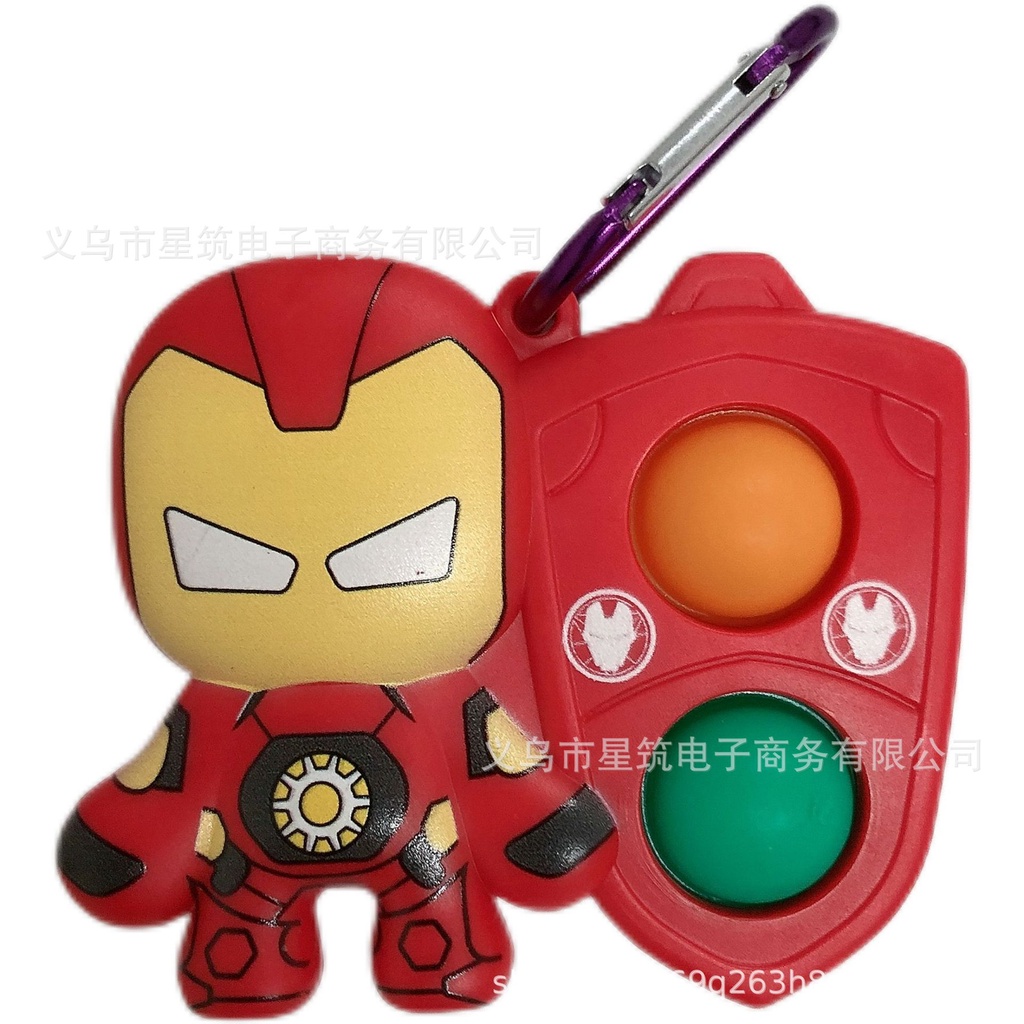 Đồ Chơi fidget Spinner Hình Siêu Anh Hùng Marvel The Avengers Spiderman Ironman Hluk Cho Người Lớn Trẻ Em