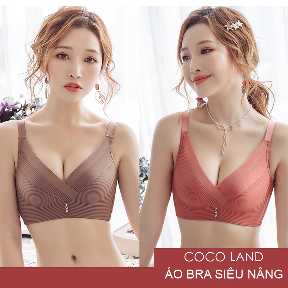 [ĐẸP QUYẾN RŨ] ÁO LÓT CAO CẤP REN MỀM ĐỆM VỪA NÂNG NGỰC - CỰC ĐẸP -SEXY - không gọng -Vải Cotton Thoáng Khí Gợi Cảm | BigBuy360 - bigbuy360.vn