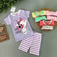 Combo 3 Bộ mặc nhà ngắn cho bé