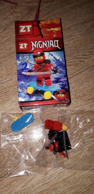 Lắp ráp 1 hộp LegoNinja 0868 Khủng Long với Ván trượt bằng nhựa ABS