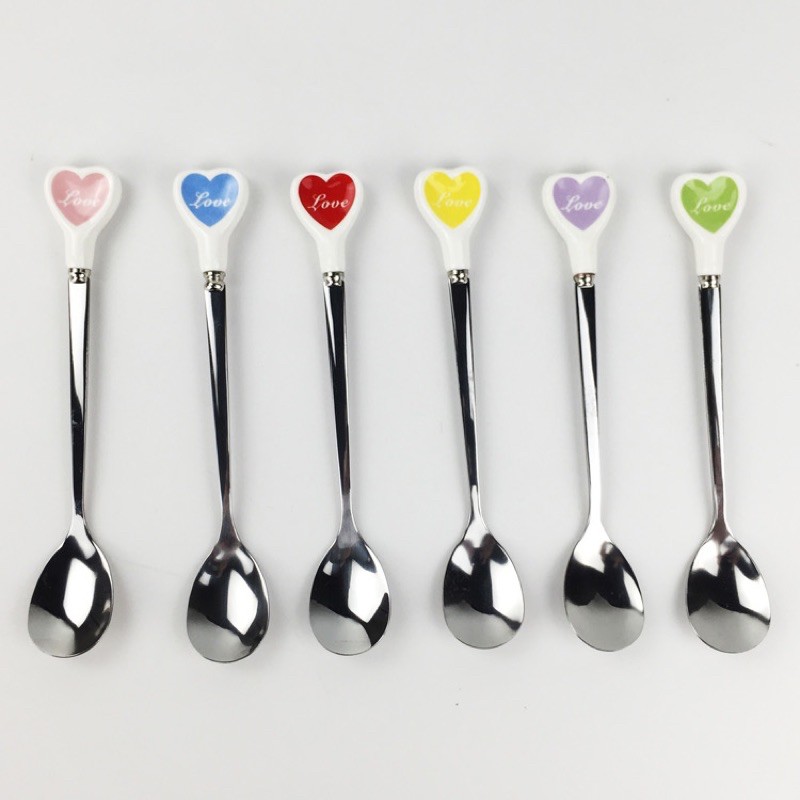Thìa cà phê inox cao cấp LOVE ( thìa tình yêu) 0181