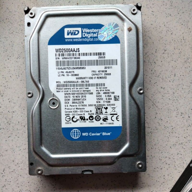 Ổ cứng hdd 160g 250g 320g 500g máy bàn pc