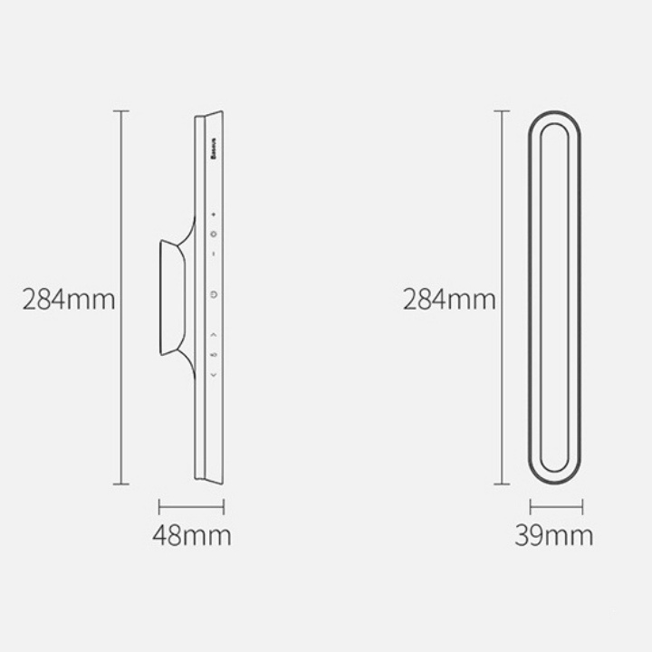 Đèn Bàn Treo Đế Hít Nam Châm Baseus Magnetic Stepless Dimming Charging Desk Lamp Pro