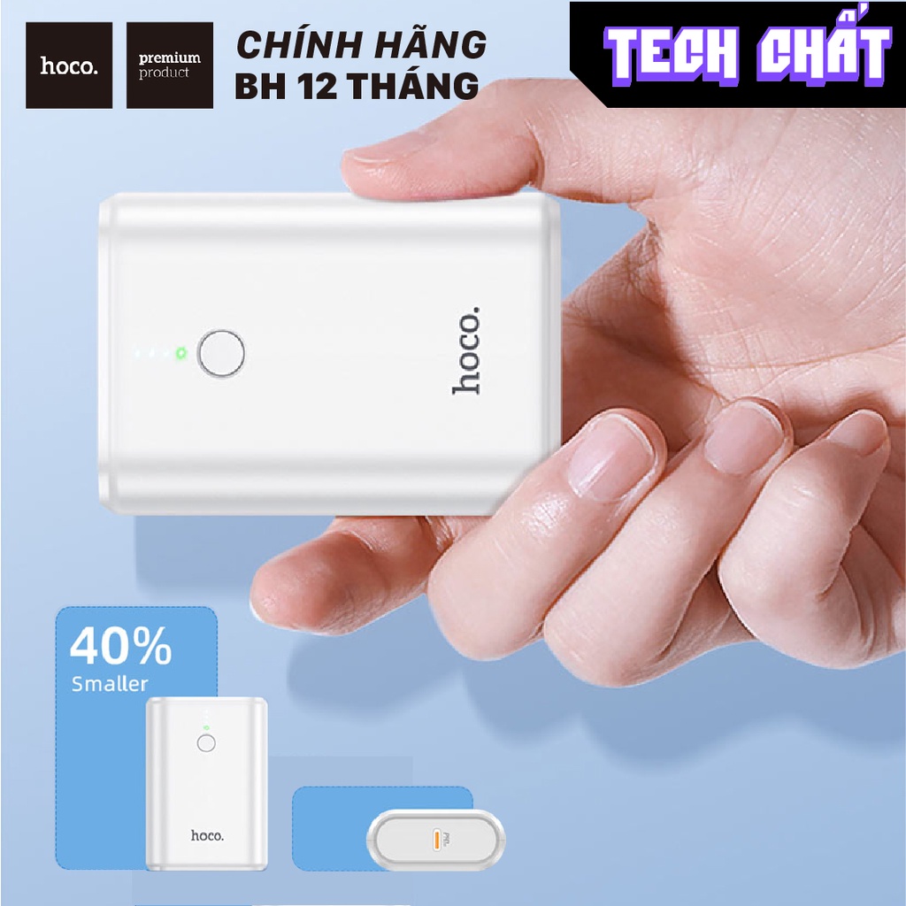 Pin dự phòng sạc nhanh 22,5w cục trong suốt 20000 mAh chính hãng wekome kingkong cho iPhone android Tech chất WP 337 333