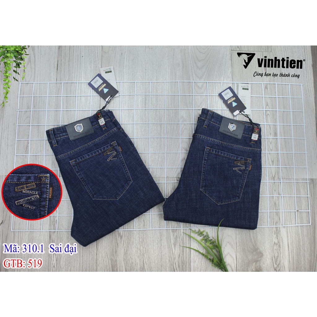 Quần Jeans Nam Sai Đại (Bigsize) Cao Cấp Vĩnh Tiến 519