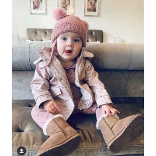 Set mũ khăn len Zara cho bé