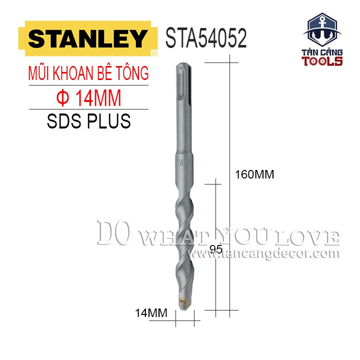 MŨI KHOAN BÊ TÔNG STANLEY STA54052