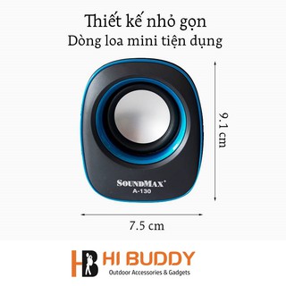 LOA VI TÍNH SOUNDMAX A-130 2.0