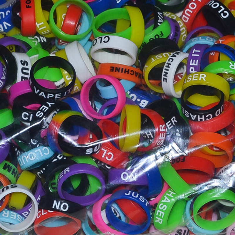 Vòng chống trơn silicol cho cần câu , ná cao su gói 100c