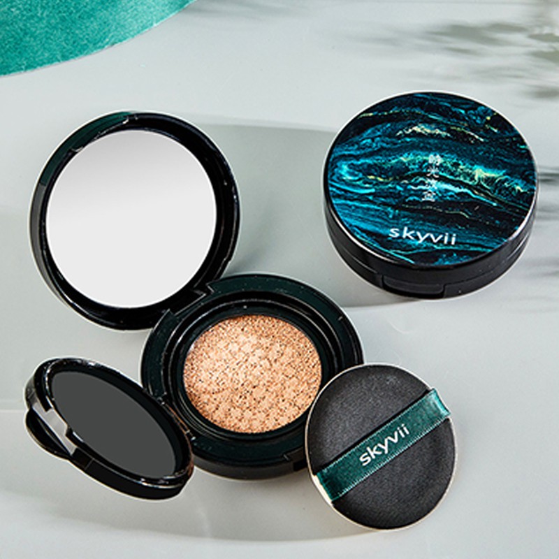 [Hàng mới về] BB cream air cushion giúp cấp ẩm / che khuyết điểm / bền màu / kháng nước cho làn da | BigBuy360 - bigbuy360.vn