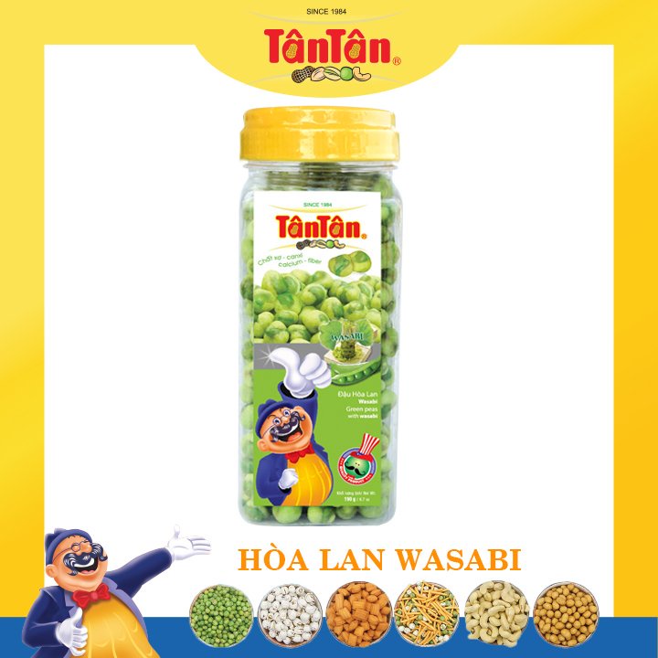 Đậu Hà Lan Tân Tân Vị Mù Tạt Wasabi