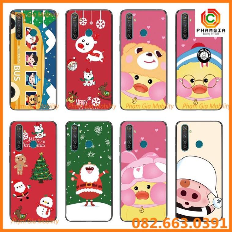 Ốp lưng dẻo hình noel, tết vui nhộn nhiều mẫu đẹp Realme 5 Pro/ Realme Q/ Realme XT/Realme X2/Realme X lite