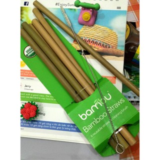 [SALE 57%] ỐNG HÚT TRE HỮU CƠ BABUU ORGANIC