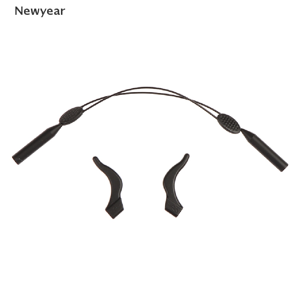 Set dây điều chỉnh mắt kính thể thao chất liệu silicon thép không gỉ