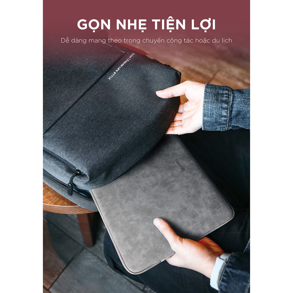 Túi đựng bảo vệ iPad, laptop kt 9.7inch, 13.3 inch, 15.4 inch UGREEN LP187 | BigBuy360 - bigbuy360.vn