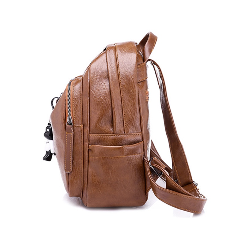 Balo IELGY có khóa kéo thời trang hàn quốc cho nữ