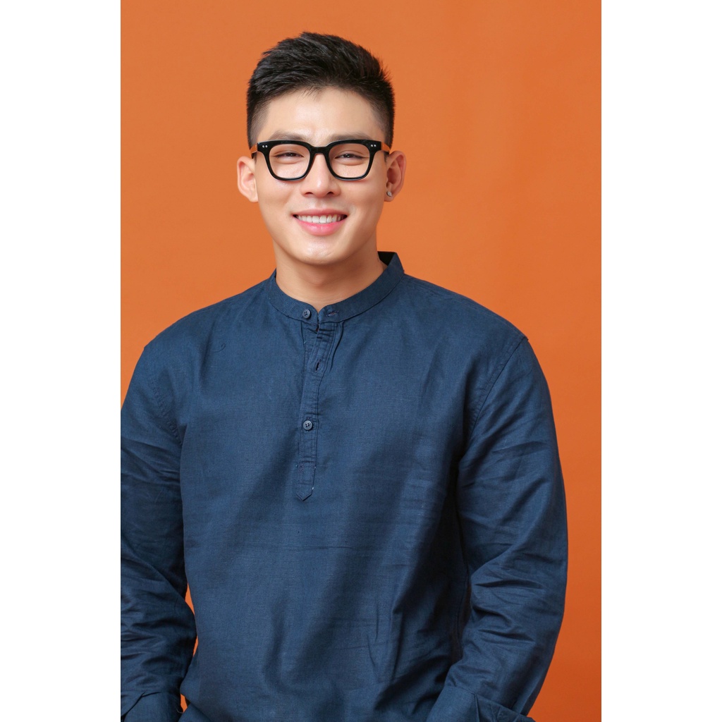 Áo Sơ Mi Tay Dài Công Sở Nam Form Reugular AKUBA | B414 | BigBuy360 - bigbuy360.vn