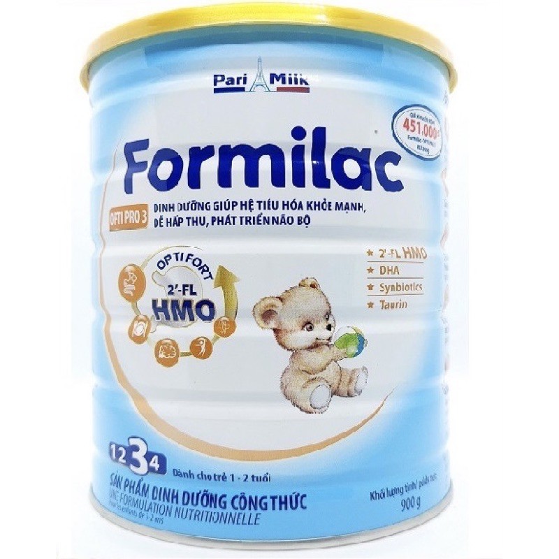 Sữa Formilac opti pro 3 loại 900gr