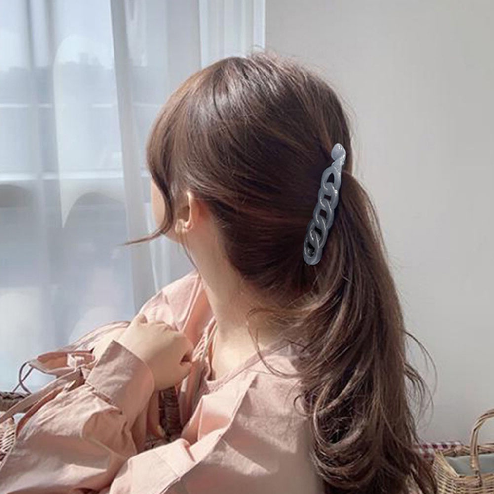 Kẹp Tóc Càng Cua Nhựa Nhiều Màu