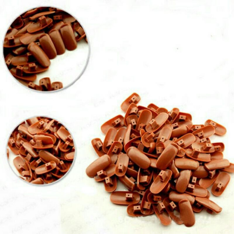 móng nâu bàn tay khớp 100 cái