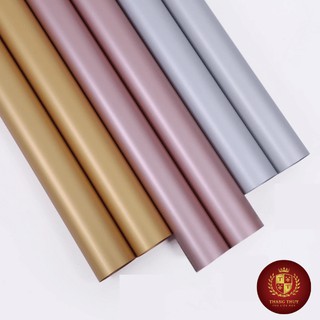 Giấy Gói Hoa Bóng Mờ Đồng Gold