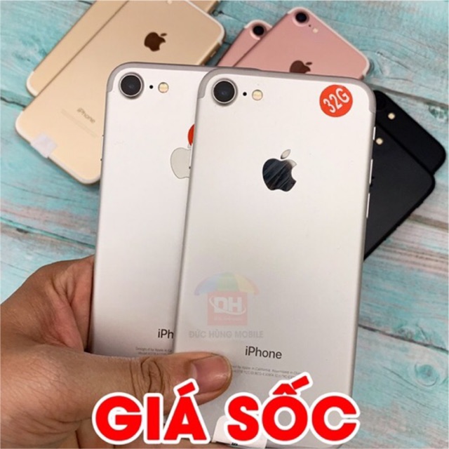 Điện thoại iPhone 7 quốc tế mới 99%