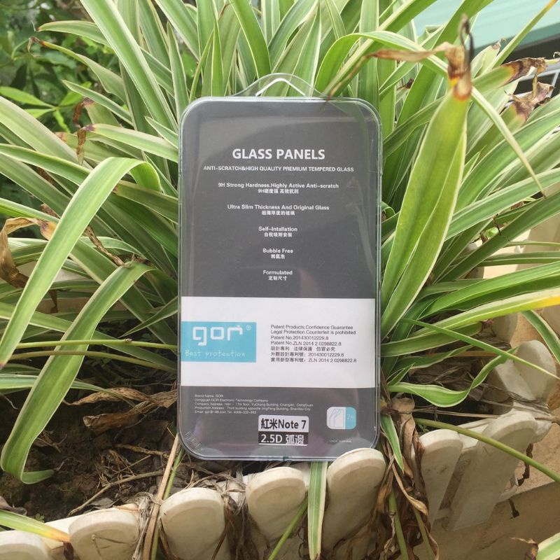 Bộ 2 Kính Cường Lực Xiaomi Redmi Note 7 Pro Full màn chuẩn 9H hãng GOR