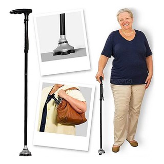 Cây gậy gấp gọn đa năng dành cho người già có đèn pin