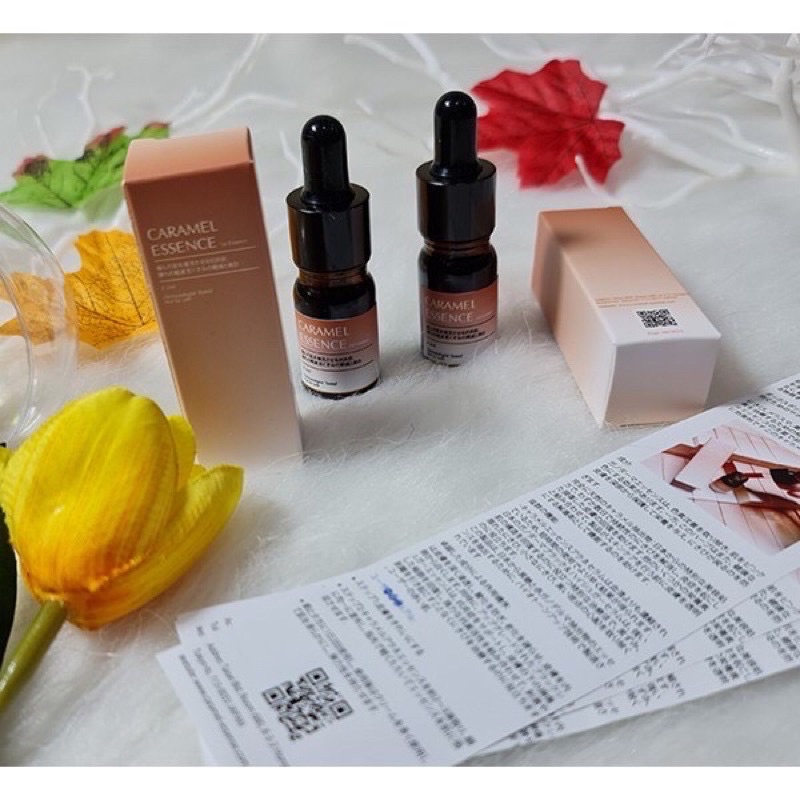 Serum giảm mụn Caramel Essence Nhật Bản , Tinh chất căng bóng , se khít lỗ chân lông to , trắng da