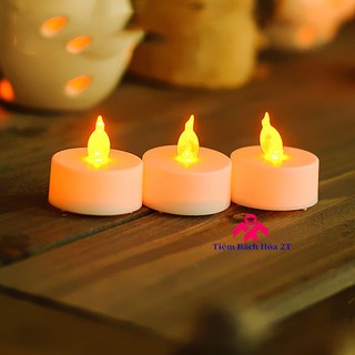 Nến điện tử lùn mini