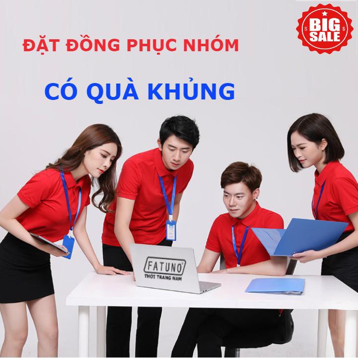 [Đặt đồng phục có quà khủng] NHẬN IN LOGO- Áo thun ngắn tay cổ bẻ body trơn mát nhiều màu