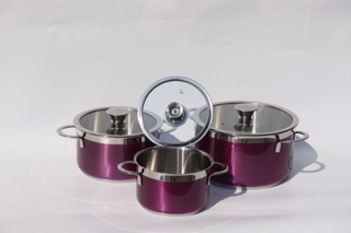 Bộ nồi Inox 3 chiếc Behome-304