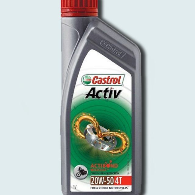 Nhớt cho xe số Castrol activ 4T 20W-40 chính hãng PT51