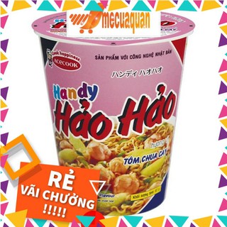 💖DATE MỚI💖 Mì ly Handy Hảo Hảo tôm chua cay 67g