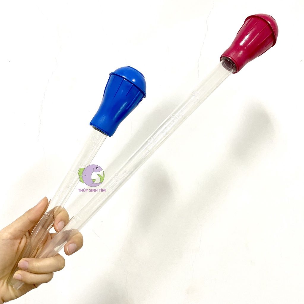 Bơm Tay Hút Đáy Nhựa - Phụ Kiện Bể Cá