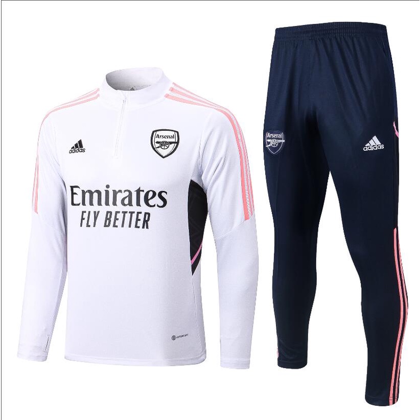 Áo Thun Bóng Đá A + + + Dây Kéo Nửa Khóa Arsenal 2022-23