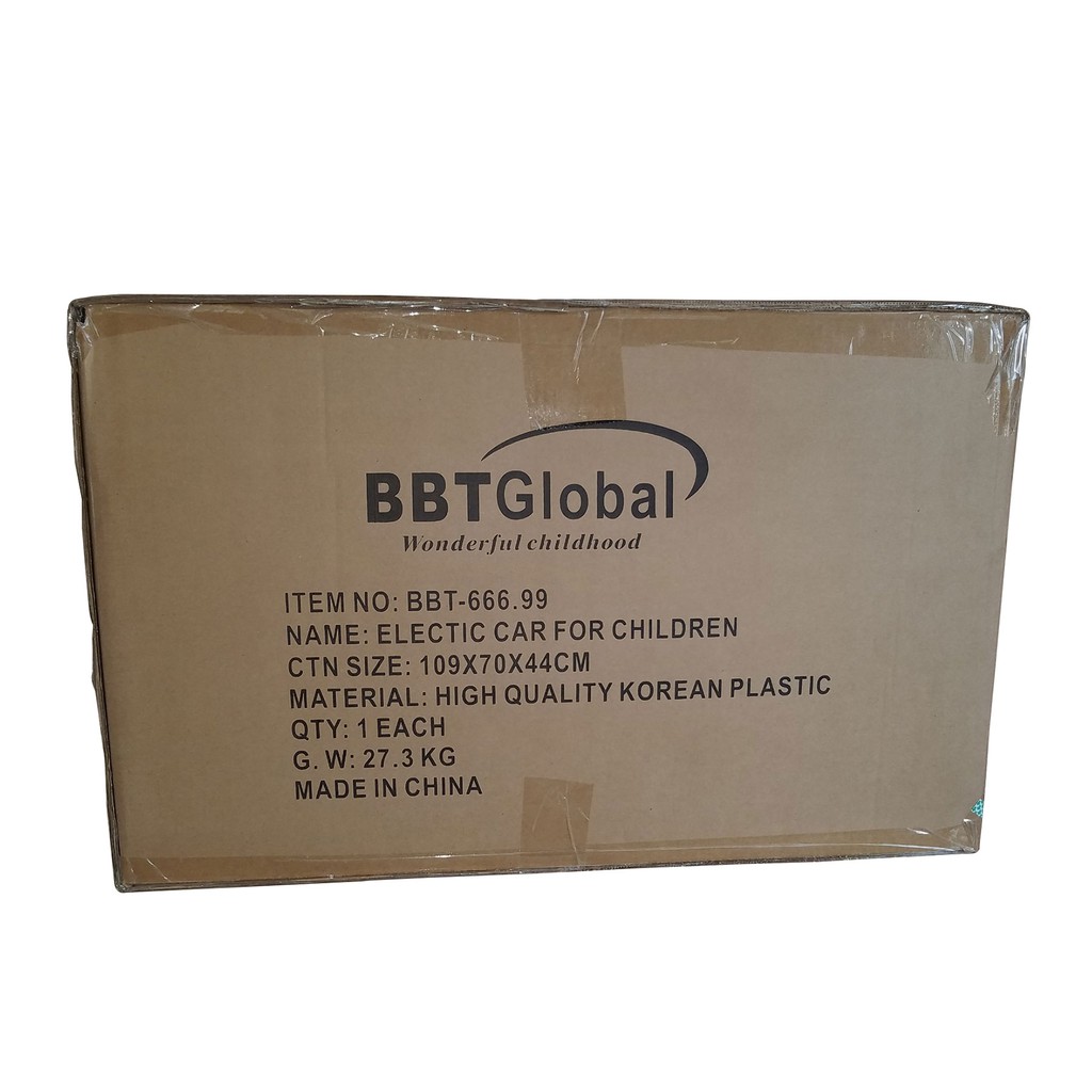 Ô tô điện trẻ em địa hình 4 động cơ 2 màu BBT Global BBT-666.99