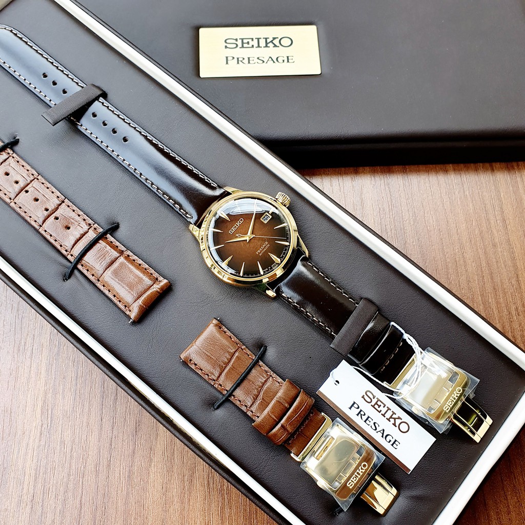 [INBOX TRẢ GIÁ] Đồng hồ nam chính hãng  Seiko Presage Cocktail Limited Edition SRPD36J1
