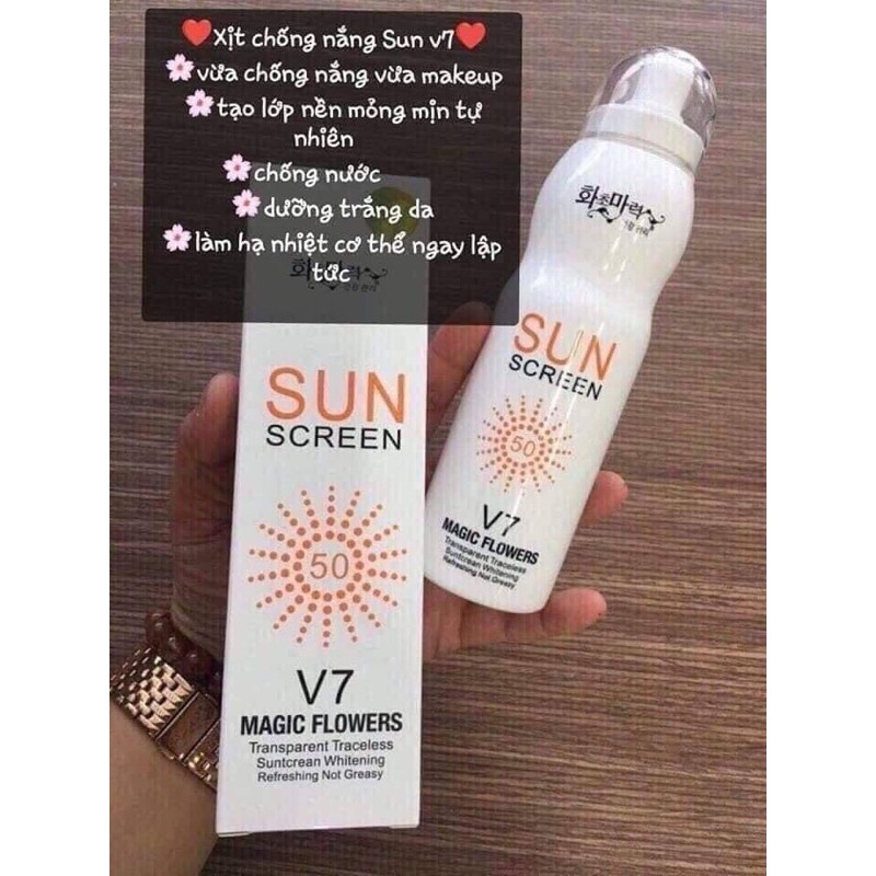 Kem Chống Nắng V7 SUN SCREEN SÒ 50 PA