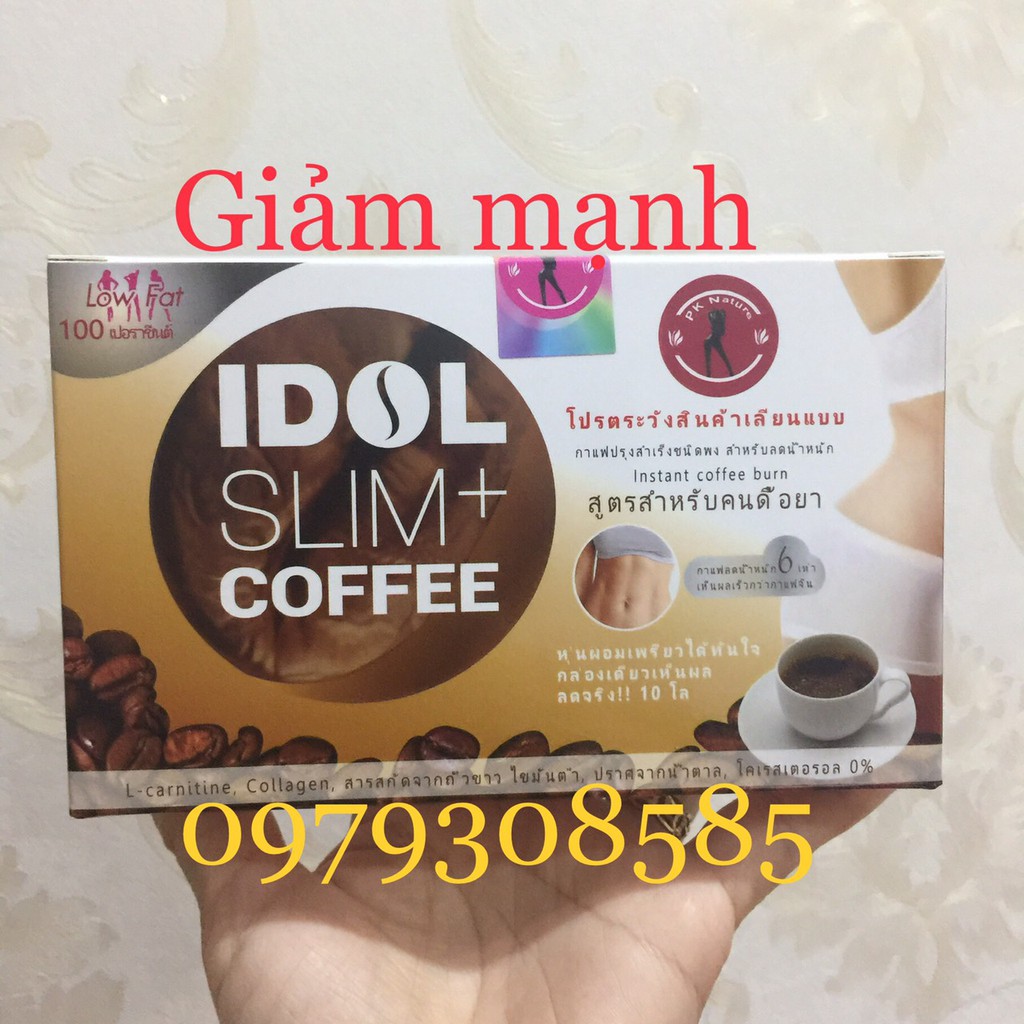 CÓ BẢO HÀNH-IDOL SLIM COFFEE GIẢM MẠNH