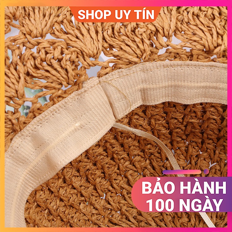 Mũ Đi Biển - Nón Cói Rộng Vành Vintage Cao Cấp Nữ Đẹp