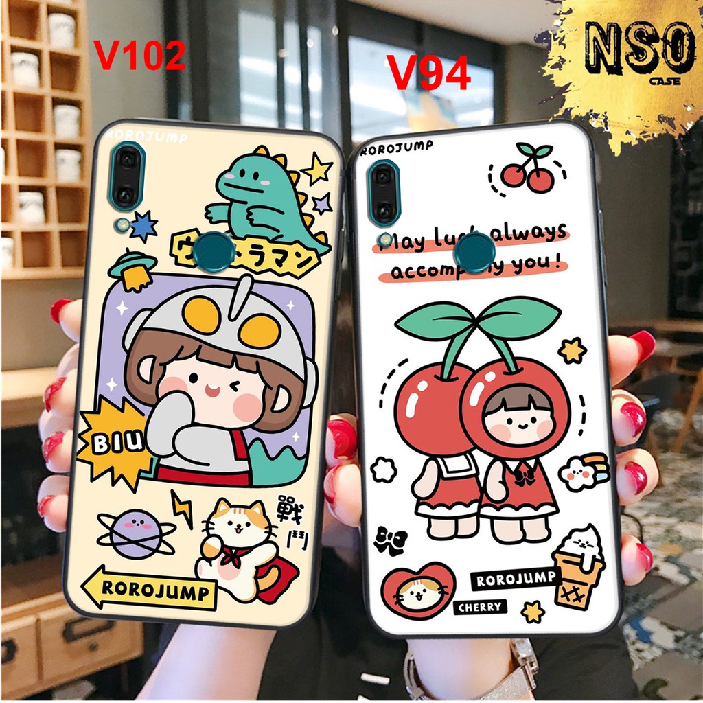 Ốp Huawei Y9 2019 In hình Roro Jump Siêu Cute