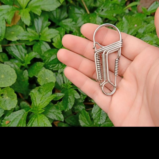 Móc khóa inox 4 đường