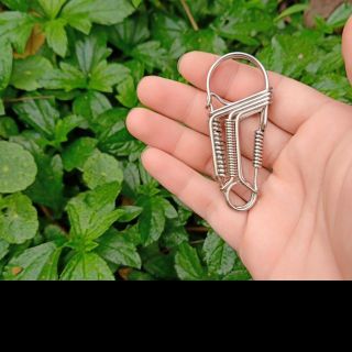Móc khóa inox 4 đường