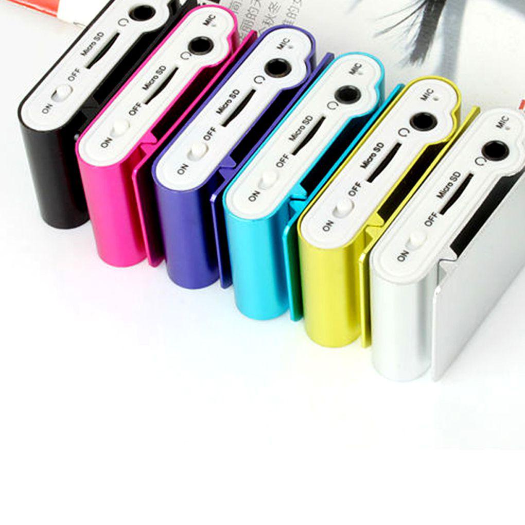 Máy Nghe Nhạc MP3 Mini Với Màn Hình LCD Hỗ Trợ Thẻ Nhớ SD TF 3 5mm Phong Cách Thể Thao Thời Trang