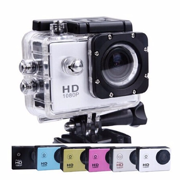 Camera Hành Trình Xe Máy A9 Giá Rẻ, kèm vỏ Chống Nước & phụ kiện - Quay Phim 1080P