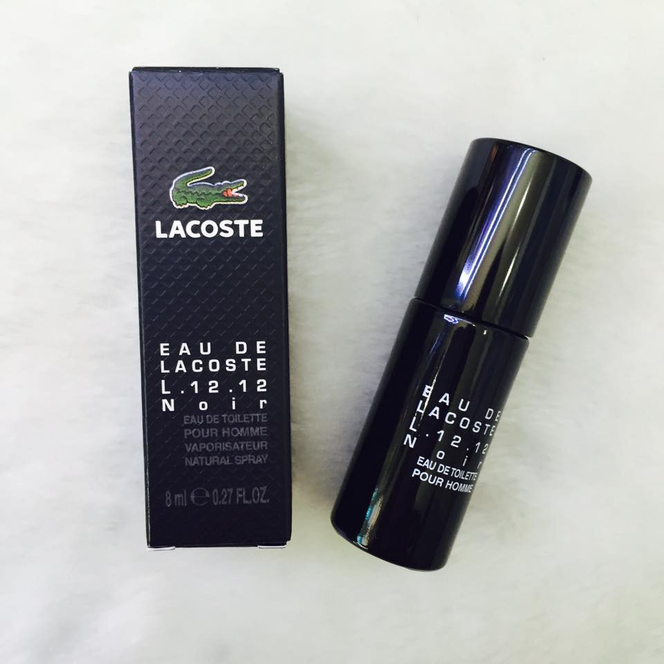 Nước Hoa Mini Lacoste Eau De Lacoste L.12.12 Noir