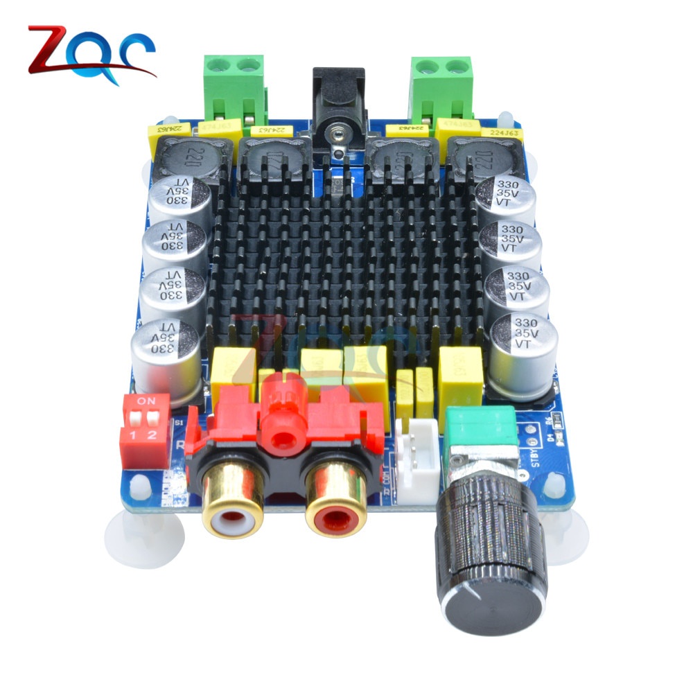 Bảng Mạch Khuếch Đại Âm Thanh Tda7498 Class D 2x100w 100w + 100w